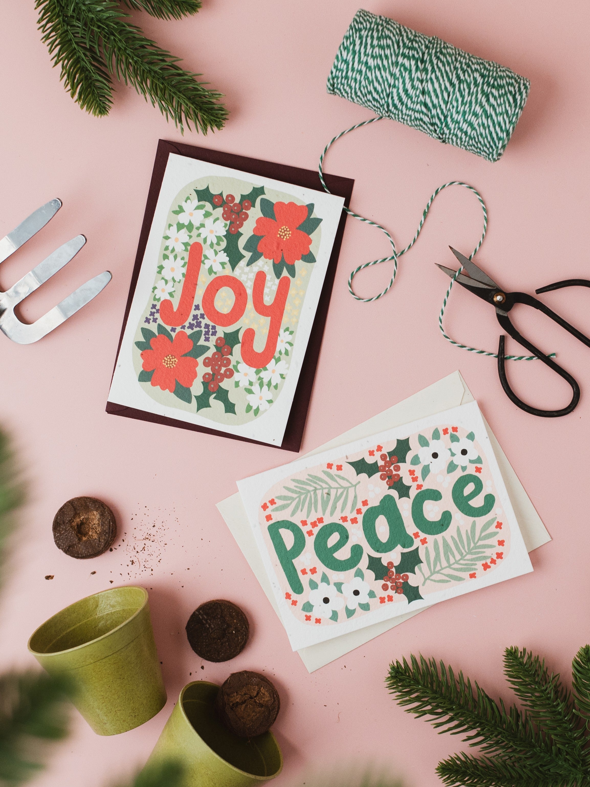 Peace Plantable Christmas Card