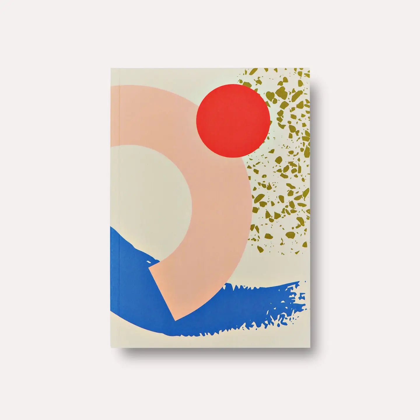 Memphis Brush A5 Lay Flat Notebook