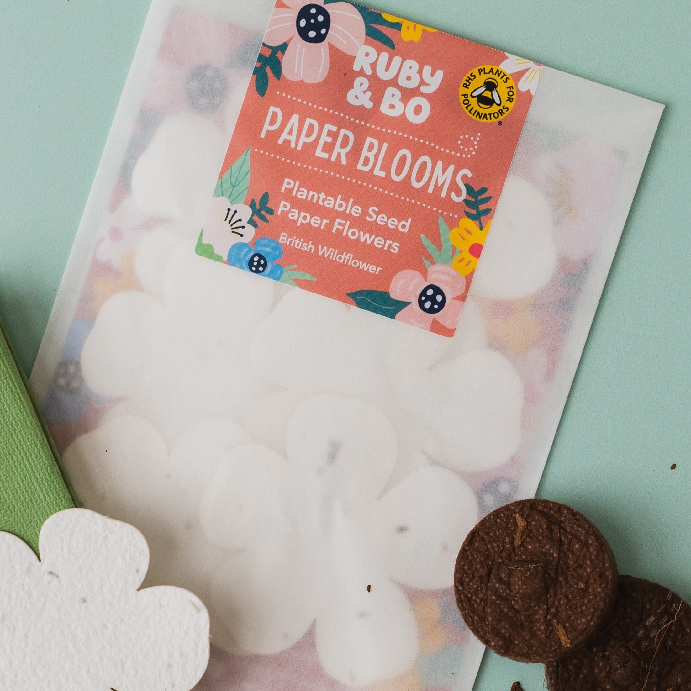 Ruby & Bo Paper Blooms Plantable Paper Flowers