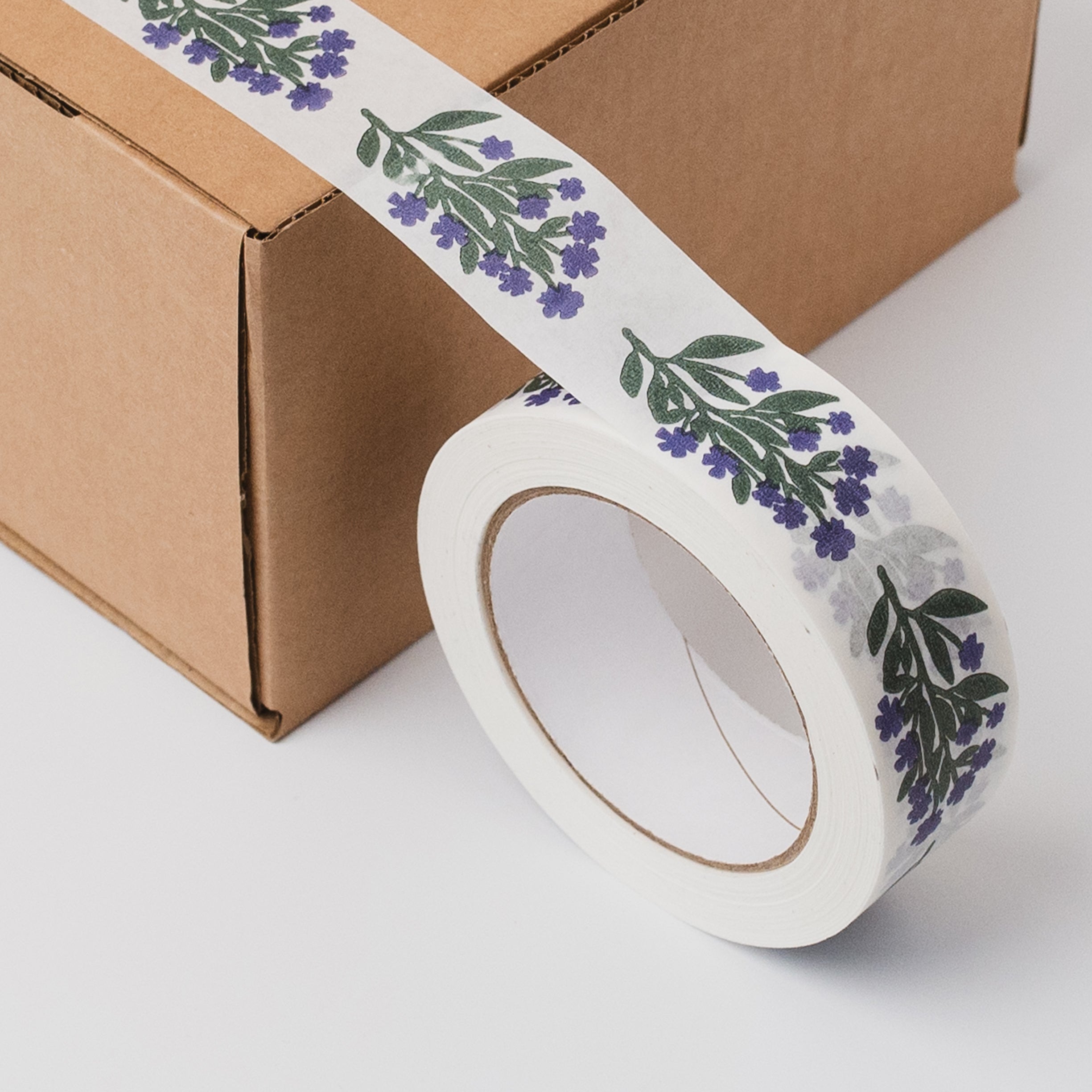Blue Wildflower Paper Tape