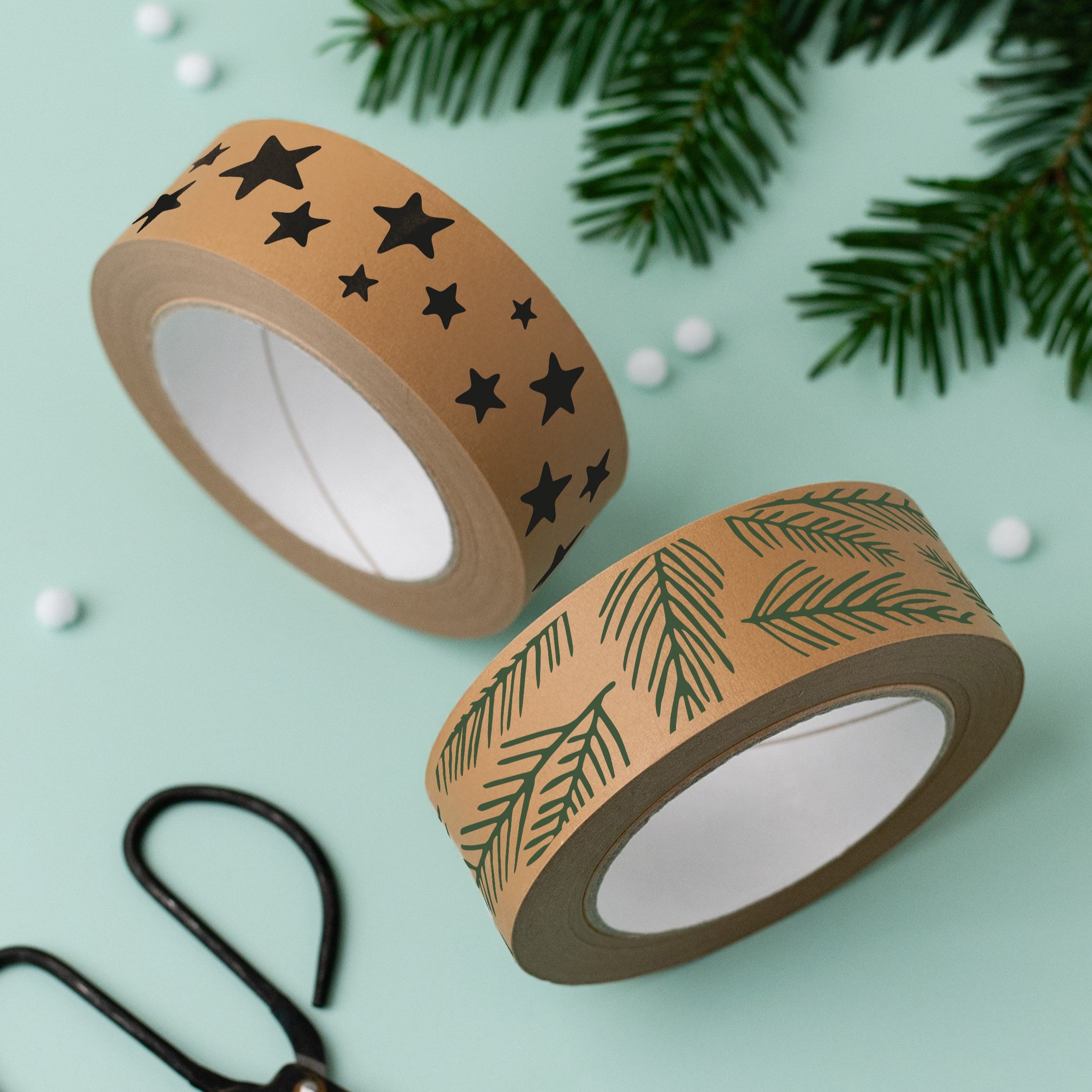 Star Paper Tape, Black