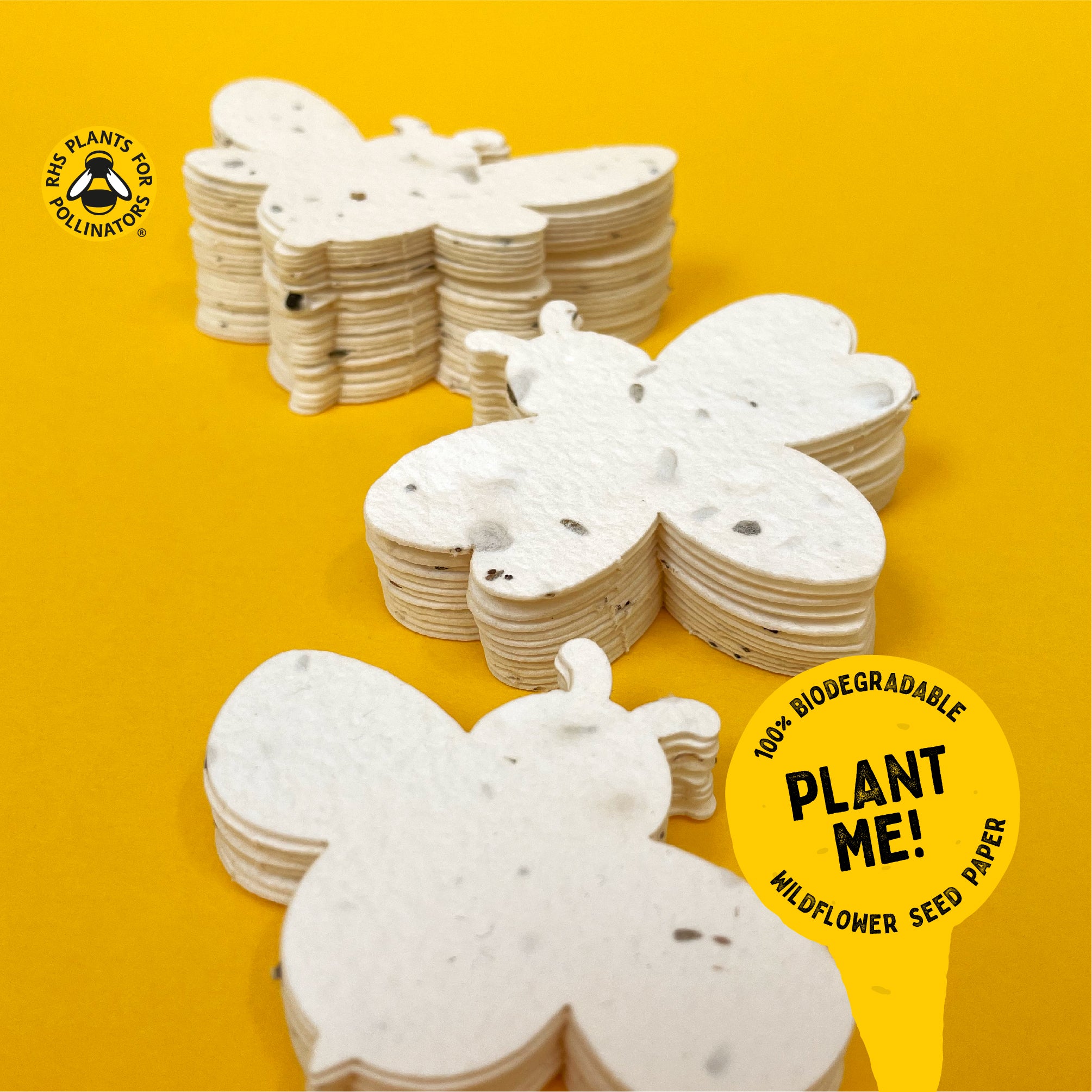 Feed The Bees! Plantable Paper Bees
