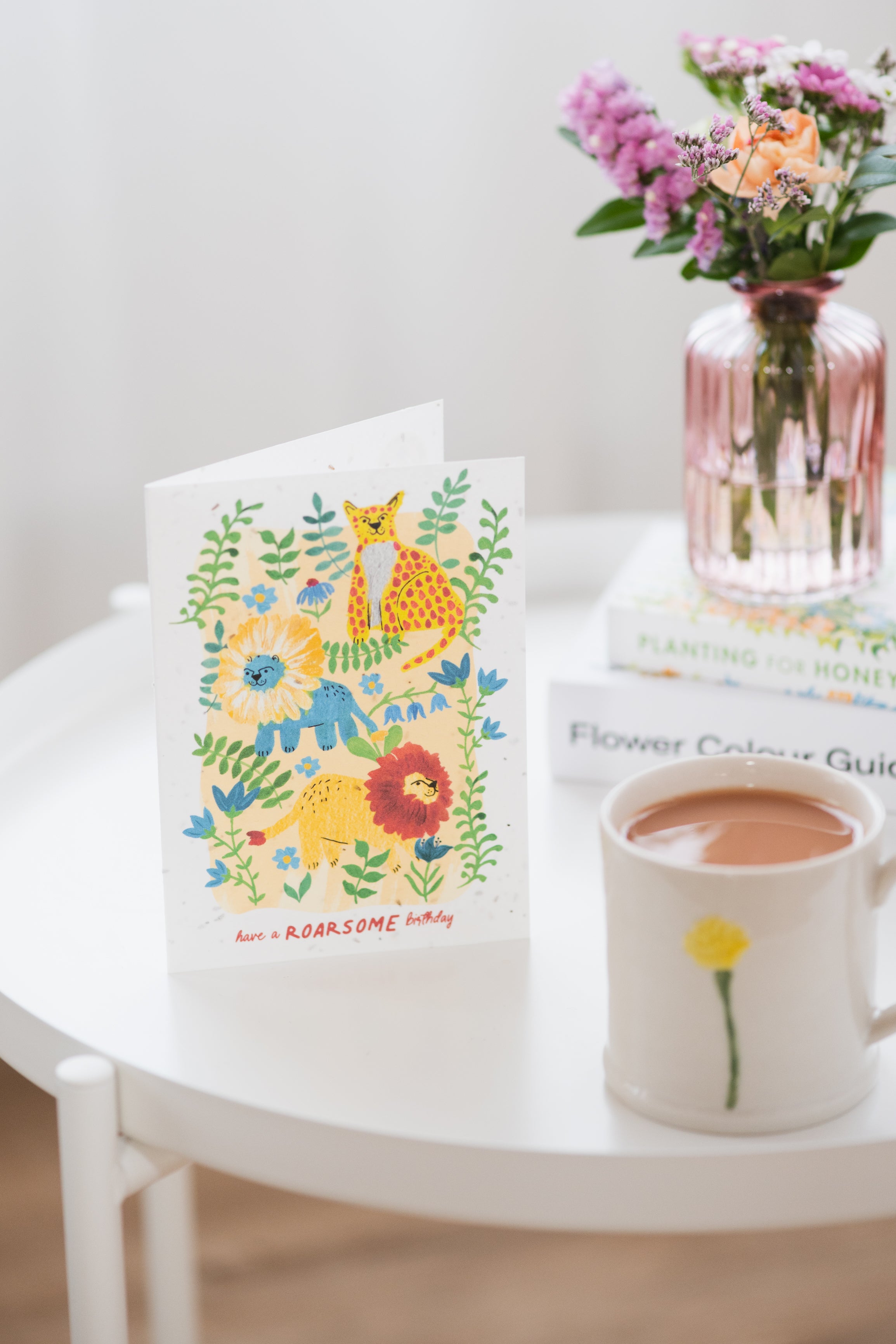 Roarsome Birthday Plantable Card