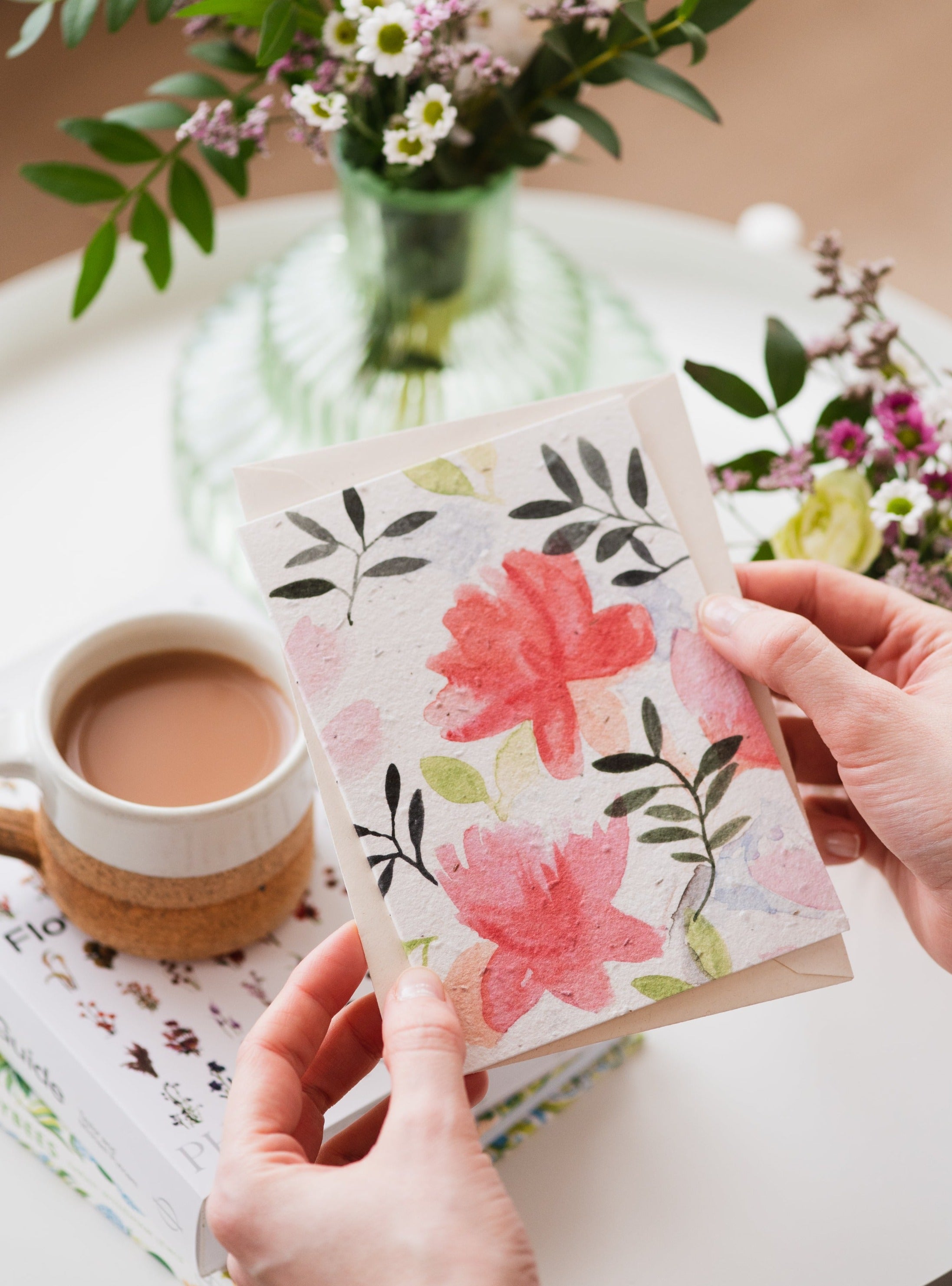 roses plantable card