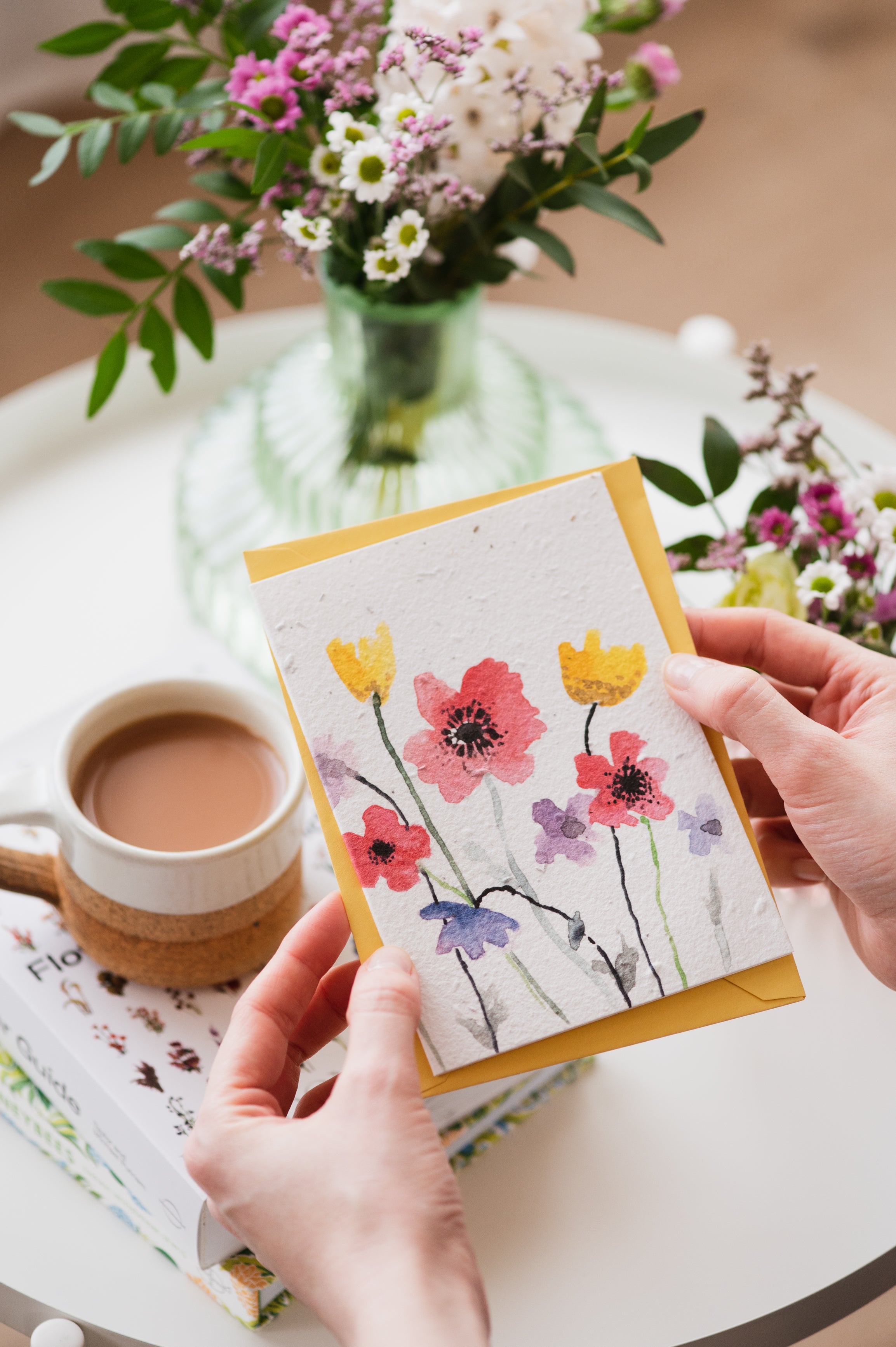 Poppy Meadow Plantable Card