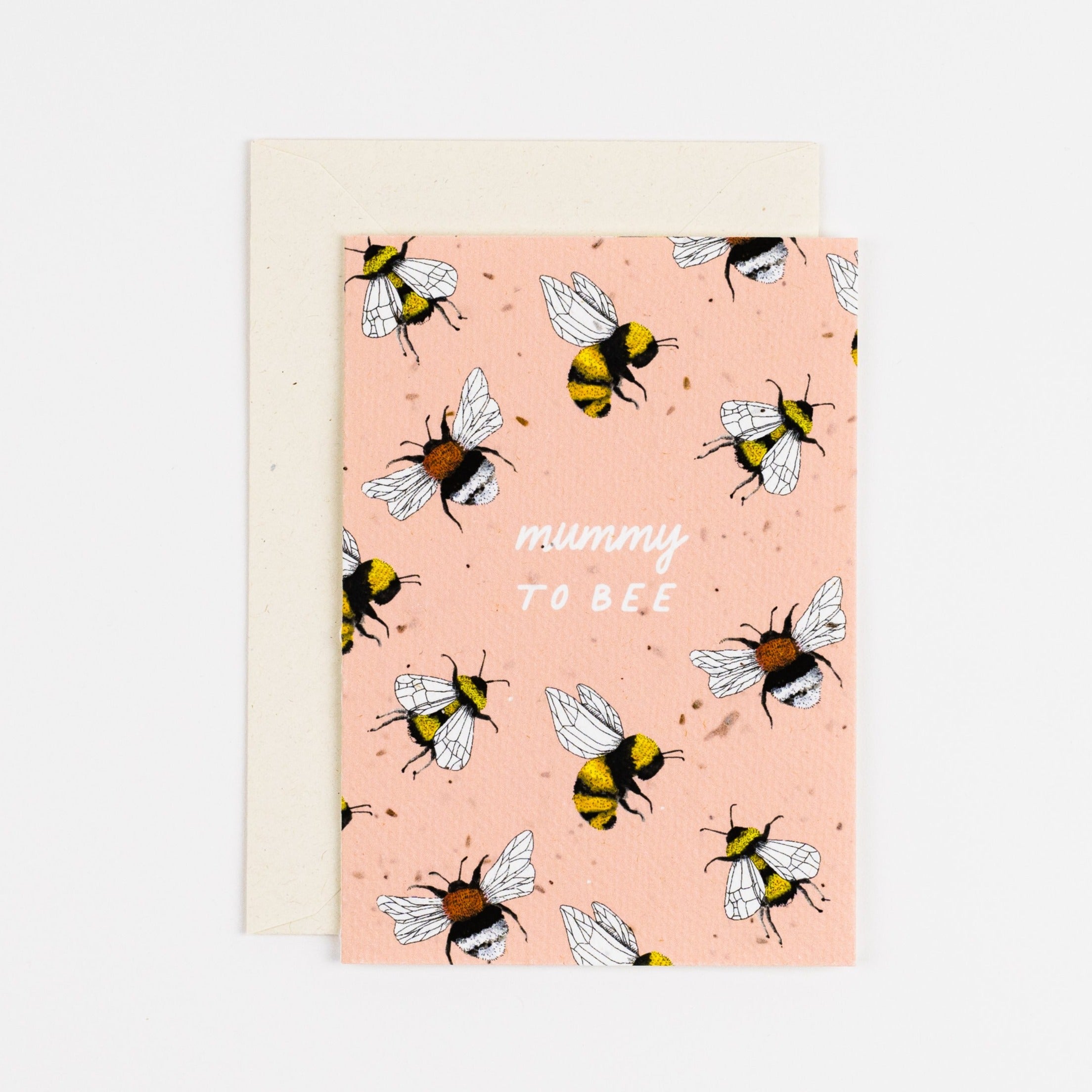 mummy to be plantable card