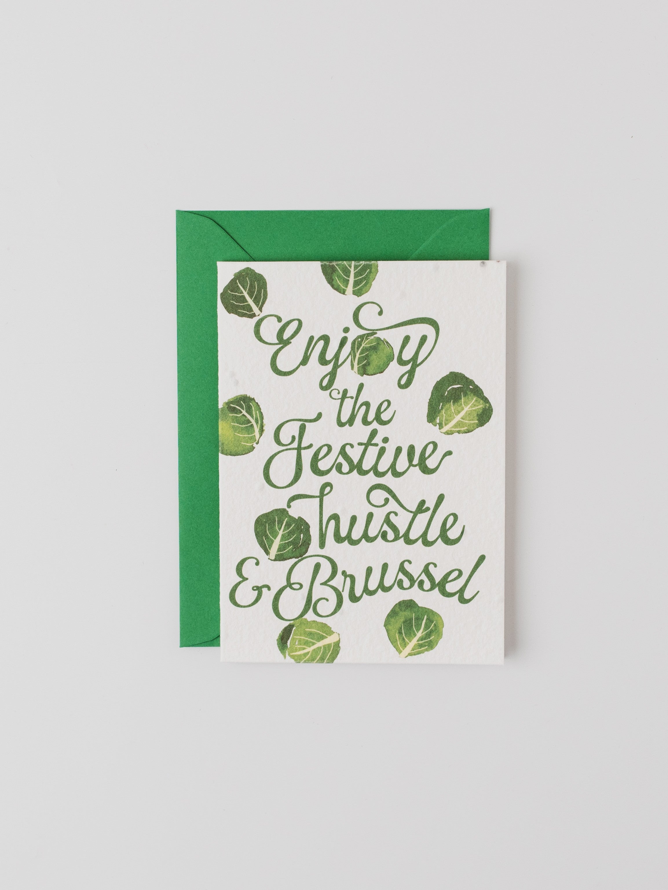 Hustle &amp; Brussel Plantable Christmas Card