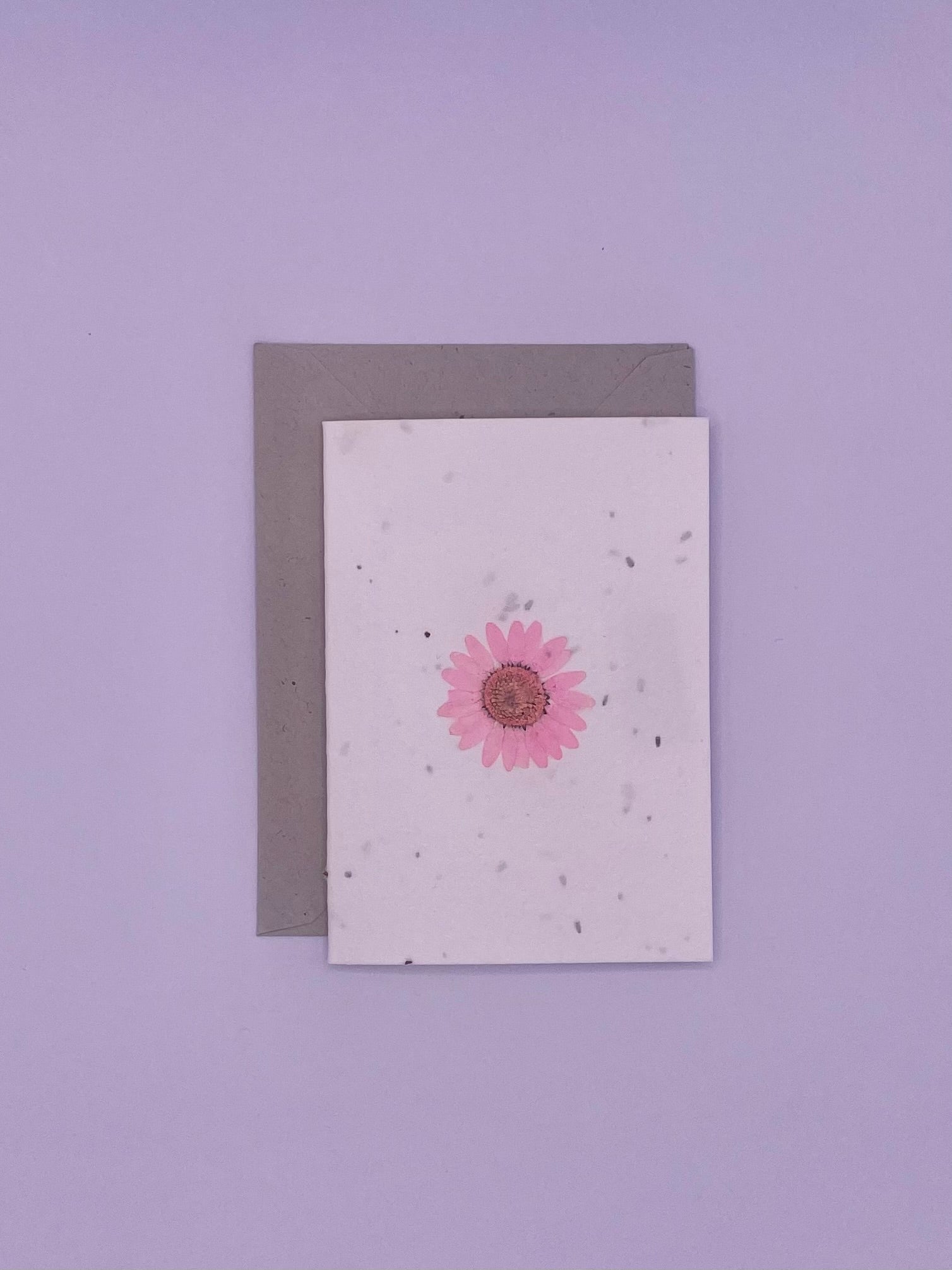 Pressed Flower Plantable Notecard