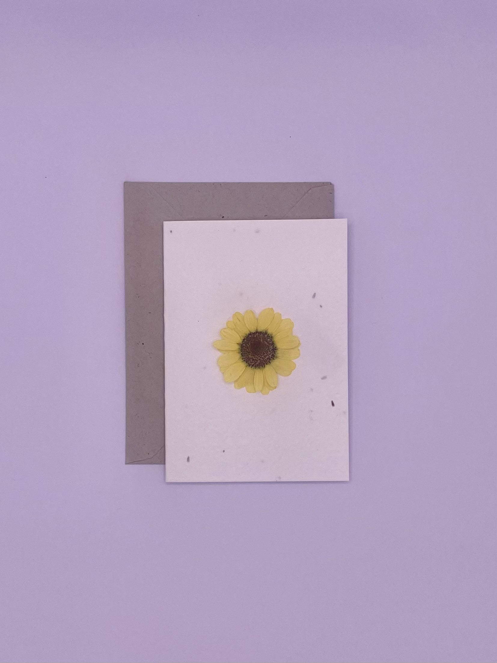 Pressed Flower Plantable Notecard