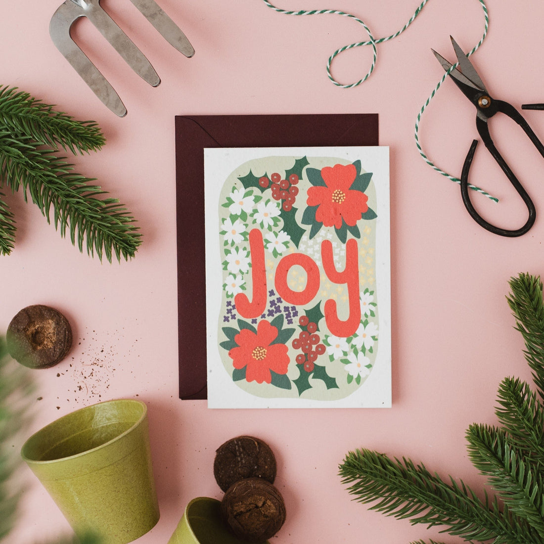 Joy Plantable Christmas Card