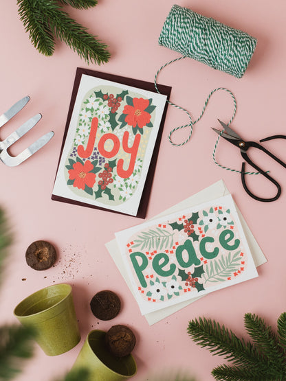 Joy Plantable Christmas Card