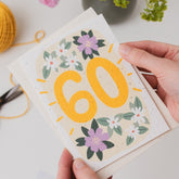 Plantable 60th Birthday Card