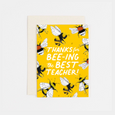 Ruby & Bo Thank you for Being The Best Teacher Plantable Card
