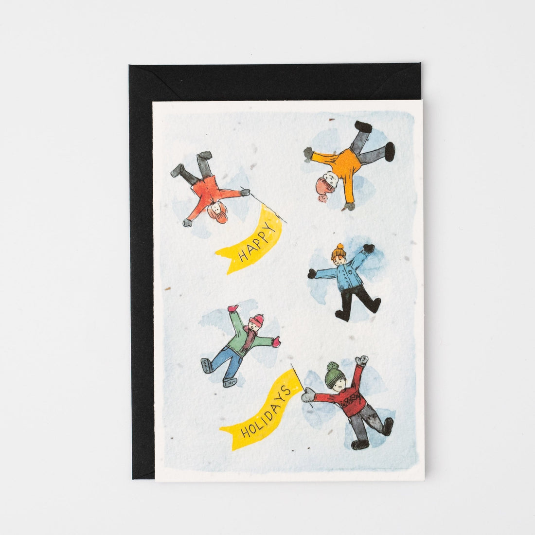 Snow Angels Plantable Christmas Card