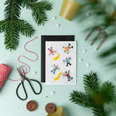 Snow Angels Plantable Christmas Card