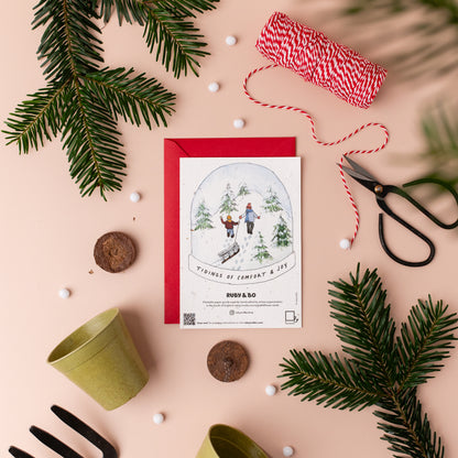 Comfort &amp; Joy Plantable Christmas Card