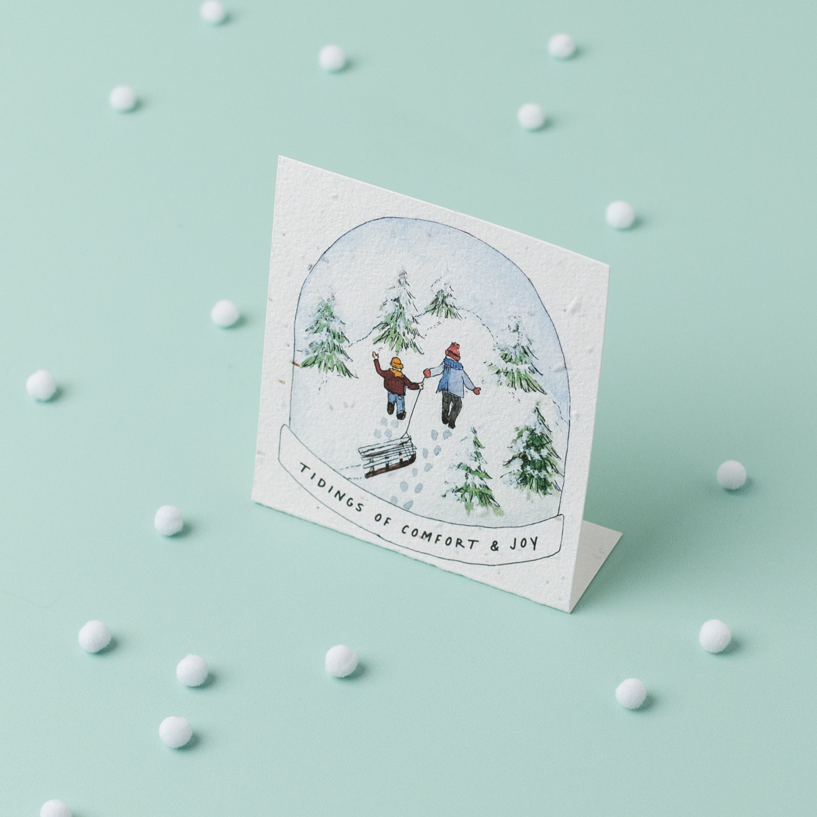 Comfort &amp; Joy Plantable Christmas Card