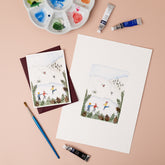 Skaters & Skiers Plantable Christmas Card