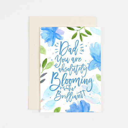 Blooming Brilliant Dad Plantable Father&