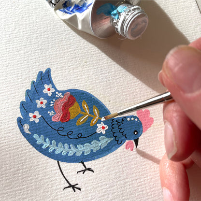 Pecking Chicken Plantable Notelet