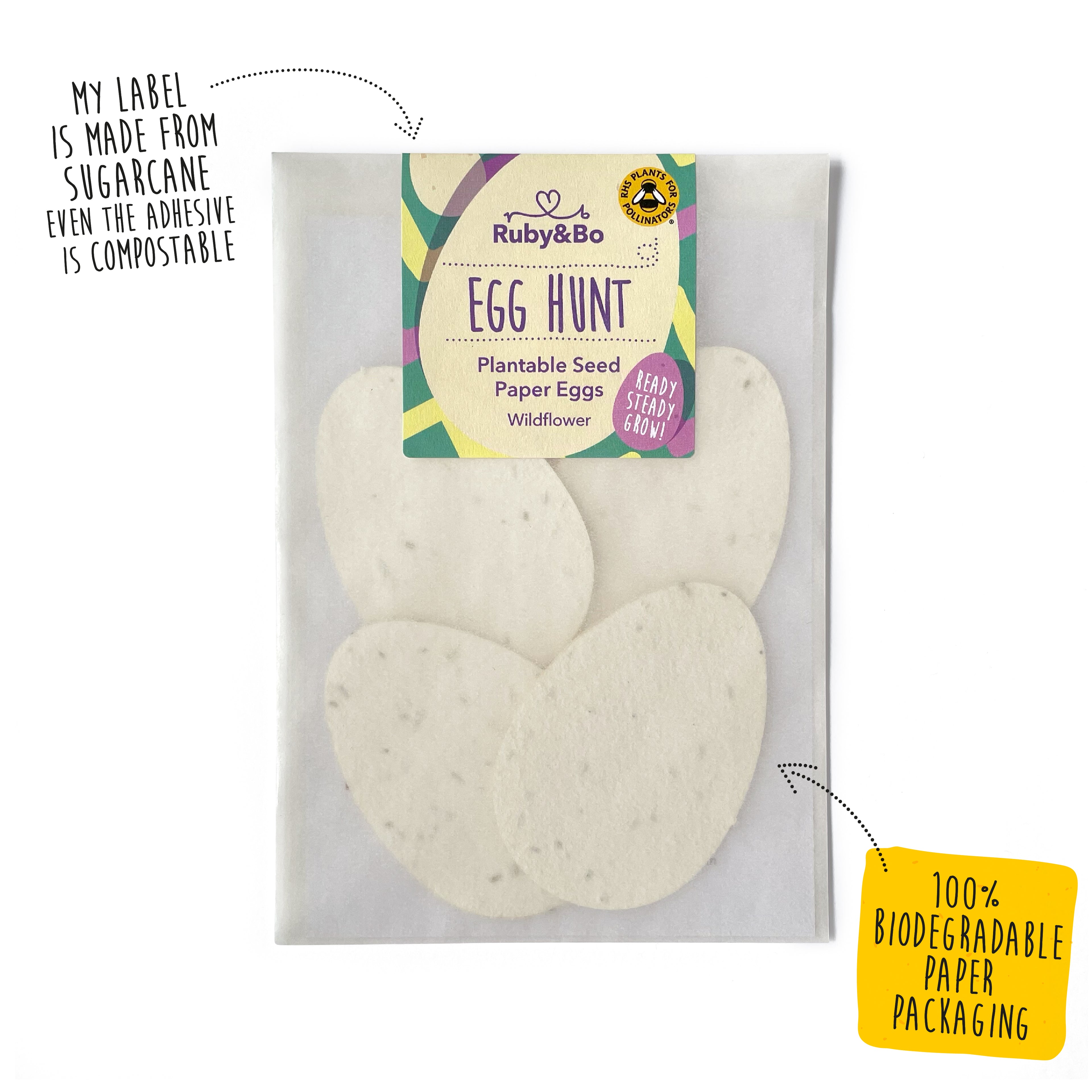 Egg Hunt! Plantable Paper Eggs