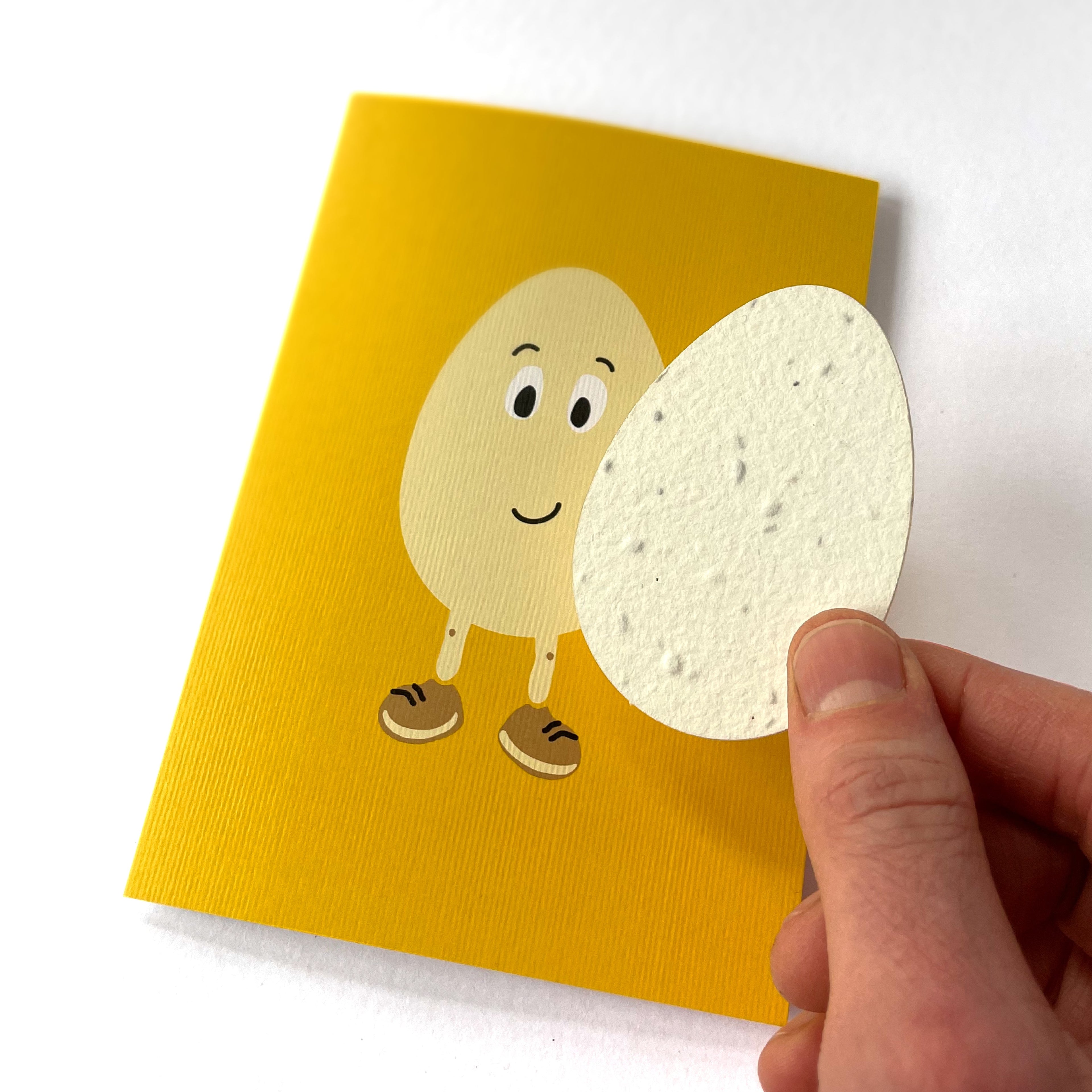 Easter Egg Plantable Motif Card