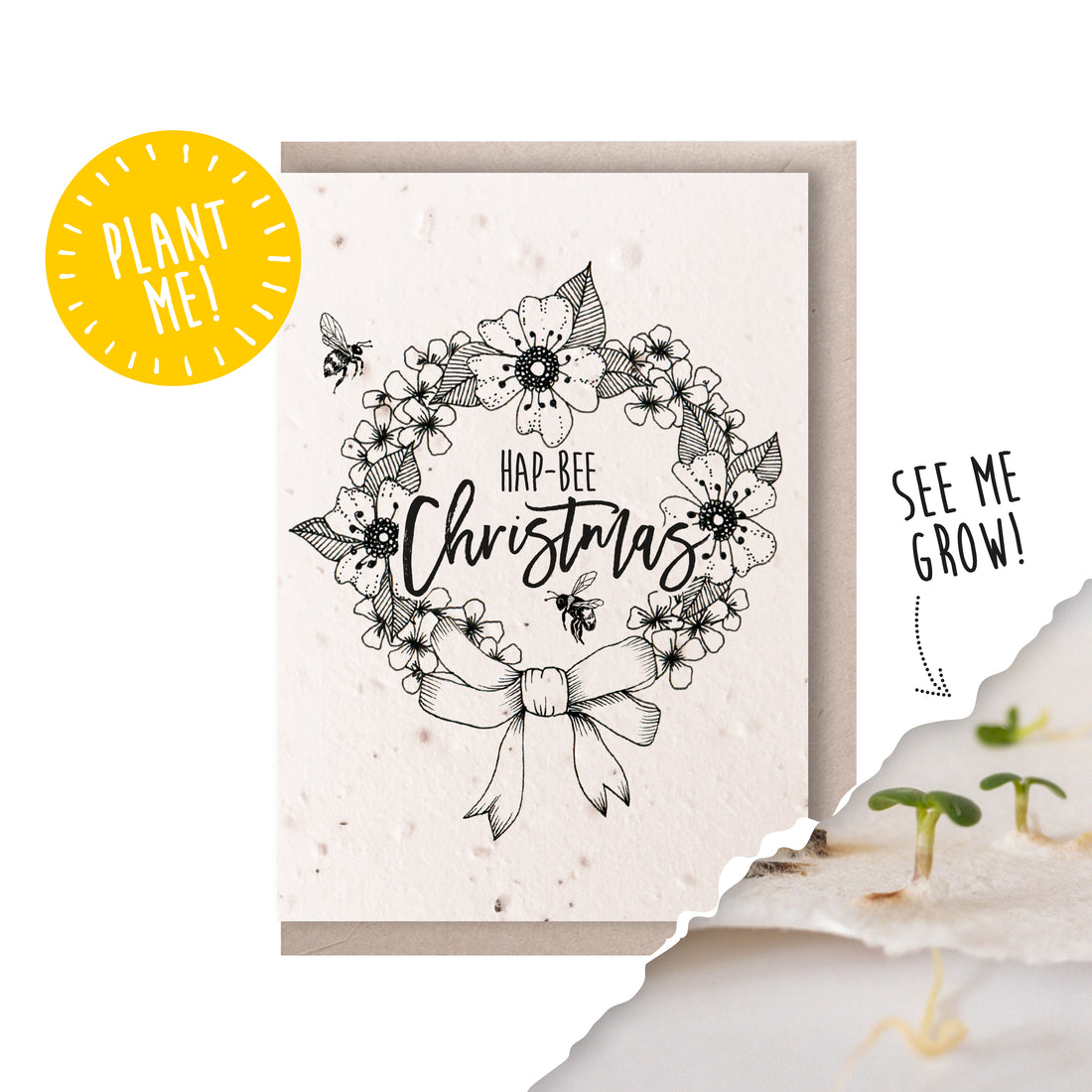 Christmas Wreath Card