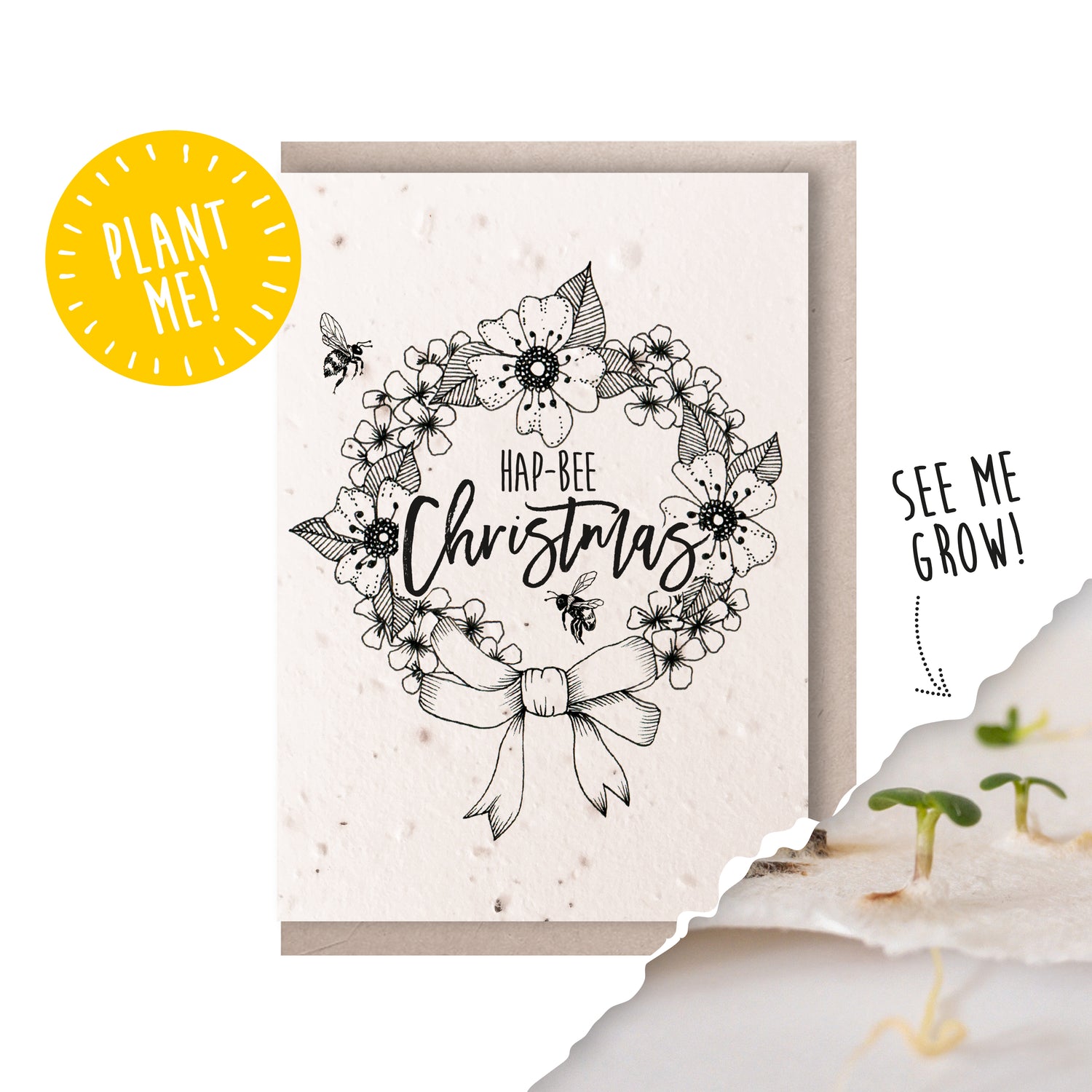 Christmas Wreath Card