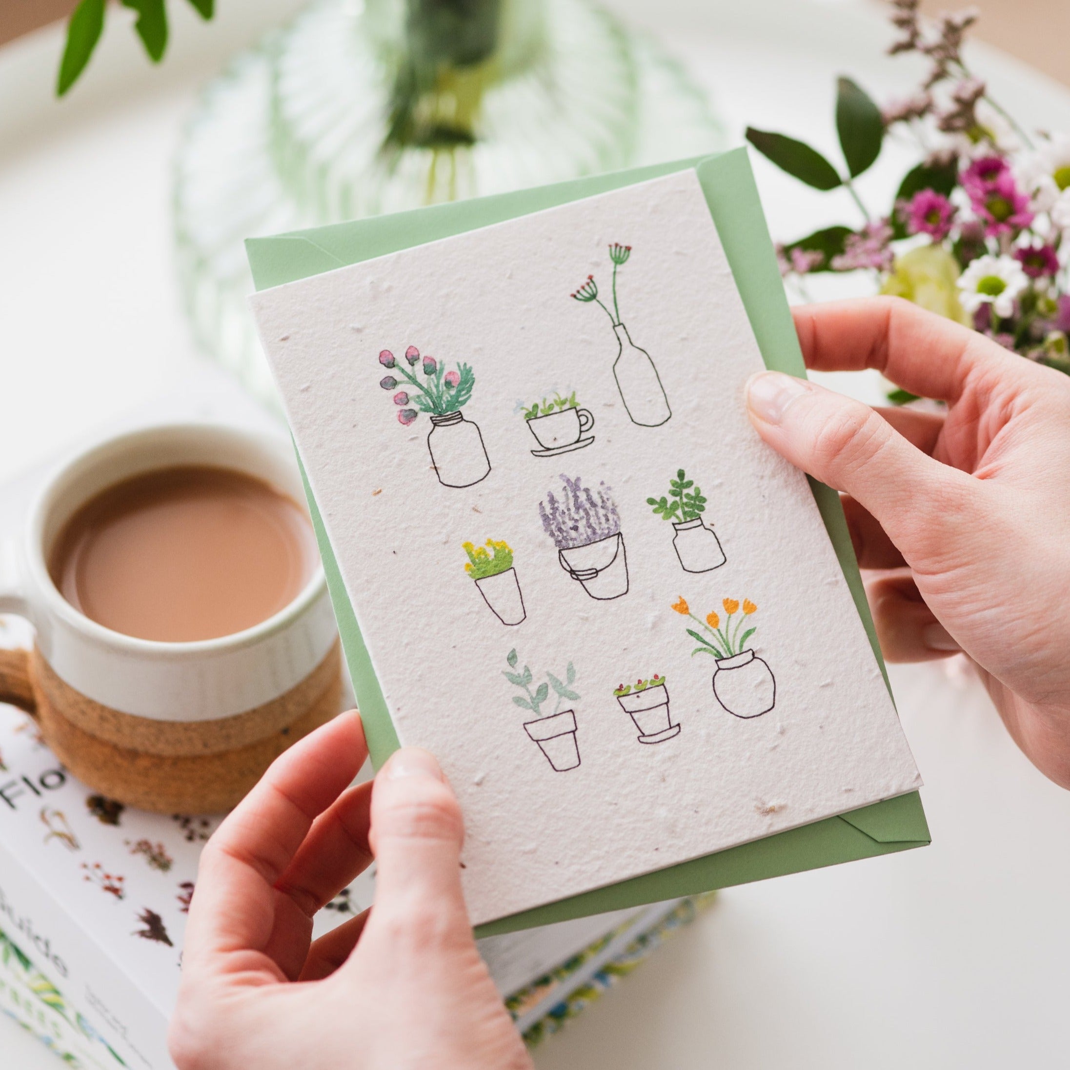 Ruby &amp; Bo Plantable Pot Plant Card