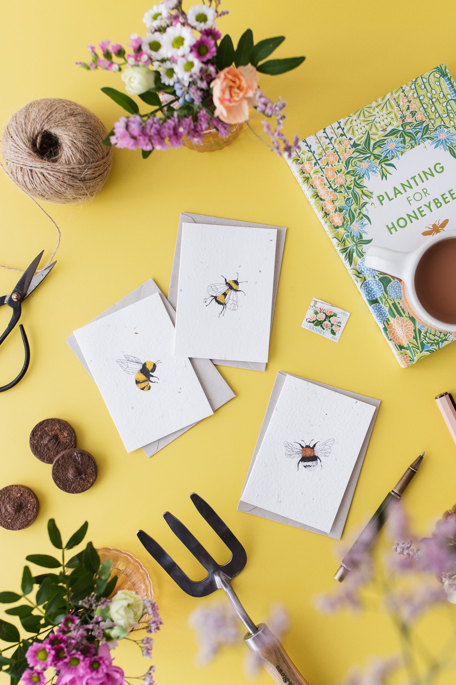 Tree Bumblebee Notelet