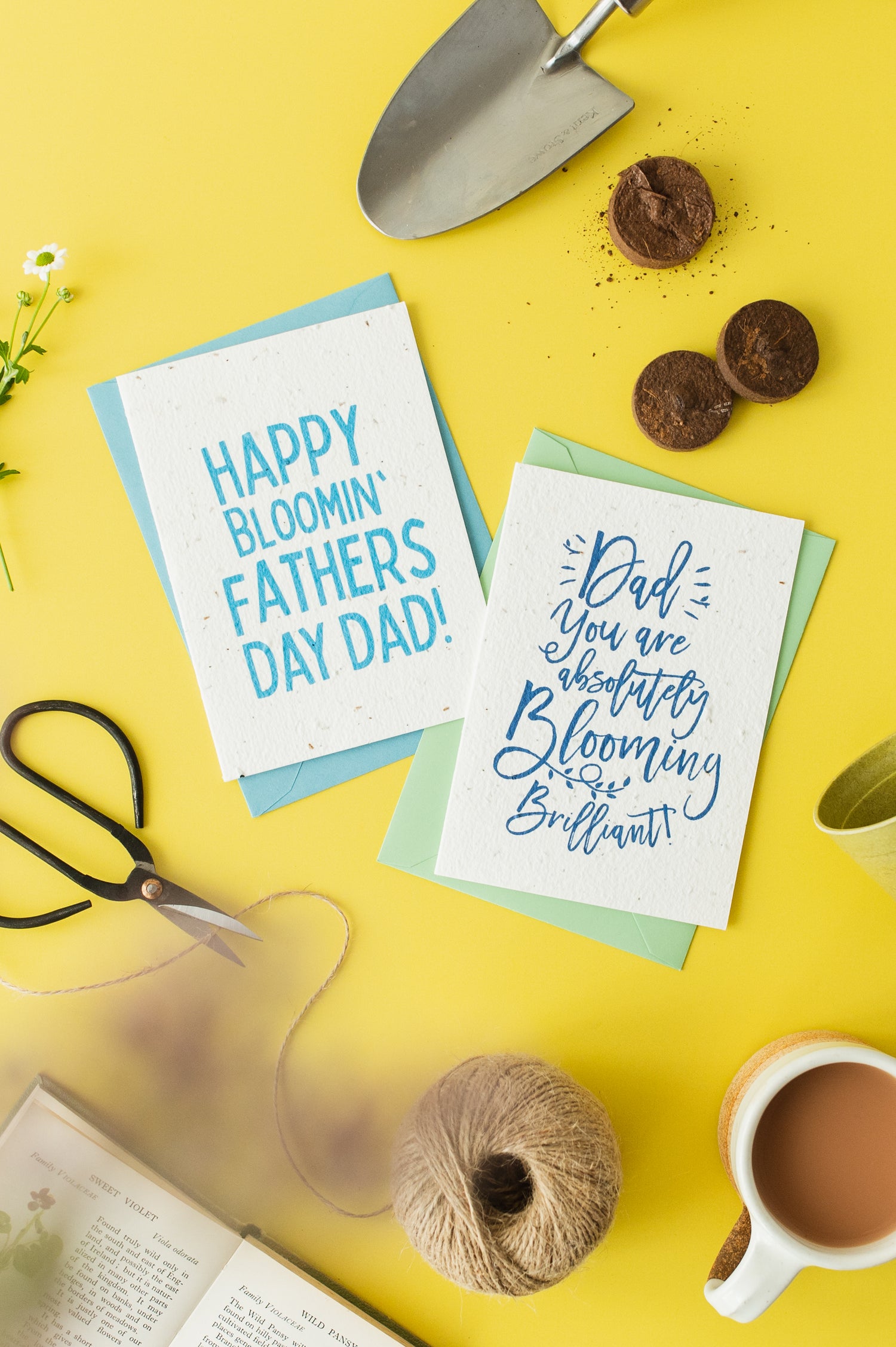 Blooming Brilliant Dad Plantable Card