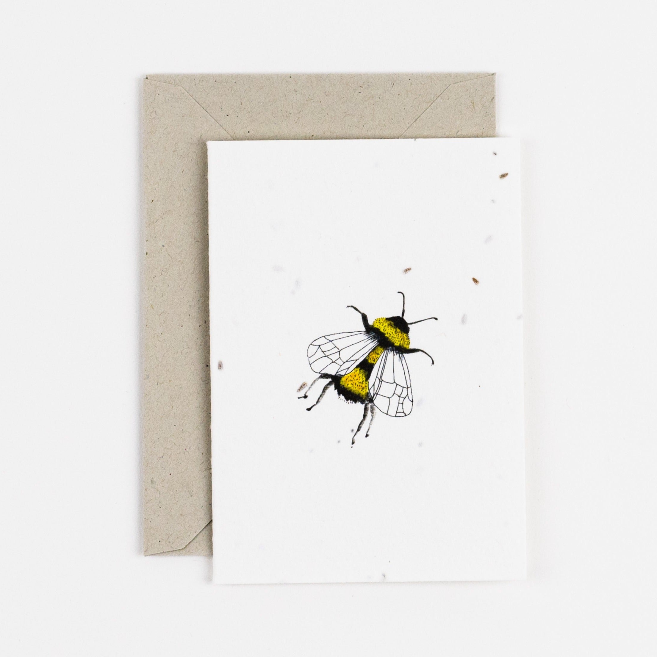 Bee Notecard 