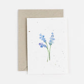 lavender plantable notecard