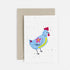 happy chicken plantable notelet